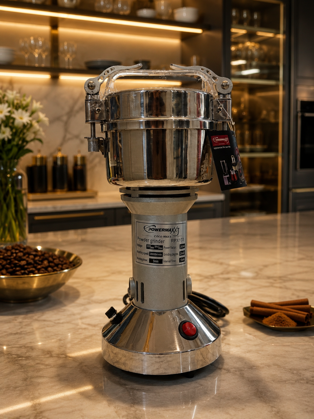 آسیاب صنعتی power Grinder 1200 وات