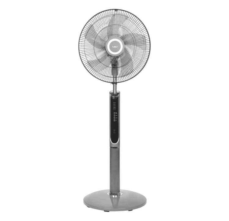 پنکه تولیپس مدل SF-406 R با 5 پره، قابلیت تنظیم ارتفاع، کنترل از راه دور و گردش عمودی و افقی برای خنککنندگی بهینه و راحتی استفاده