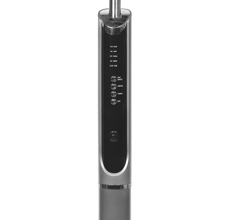 پنکه تولیپس مدل SF-406 R با 5 پره، قابلیت تنظیم ارتفاع، کنترل از راه دور و گردش عمودی و افقی برای خنککنندگی بهینه و راحتی استفاده