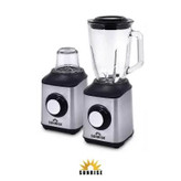 مخلوطکن و آسیاب دوکاره سان رایز مدل SUN-BL801 (قدرت ۸۰۰ وات با پارچ پیرکس)