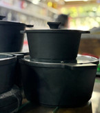 سرویس قابلمه گرانیتی روزانا ۱۲ پارچه | نچسب و بادوام، ویژه آشپزخانه شما