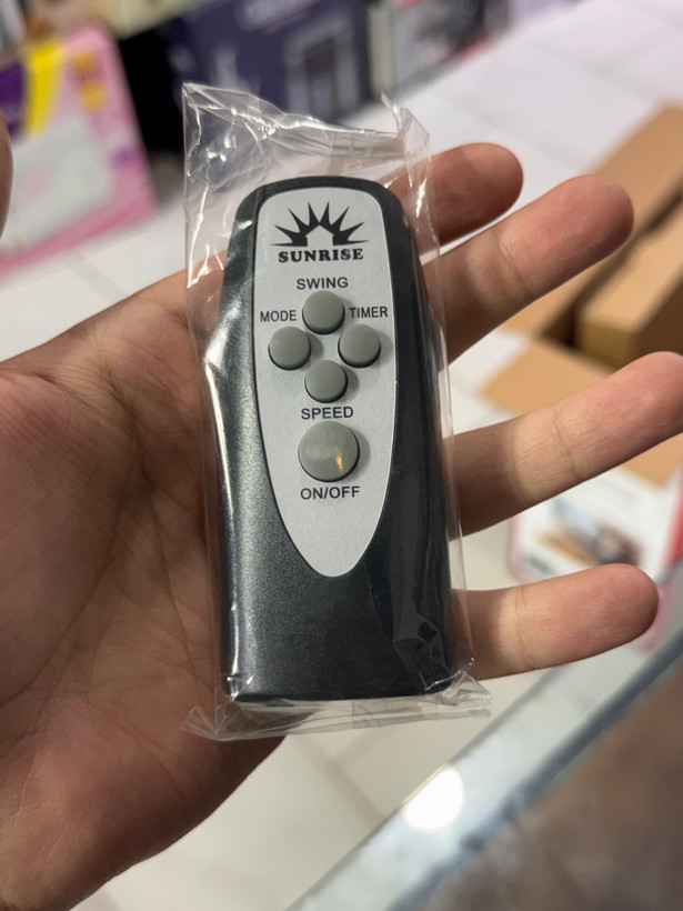 پنکه ایستاده دیجیتال سان رایز مدل FS400-61 - ریموت کنترل، تایمر ۱۲ ساعته، توان ۵۵ وات