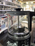 چای ساز کارن مدل TM-8583 | کتری و قوری شیشهای دیجیتال با توان 2200 وات