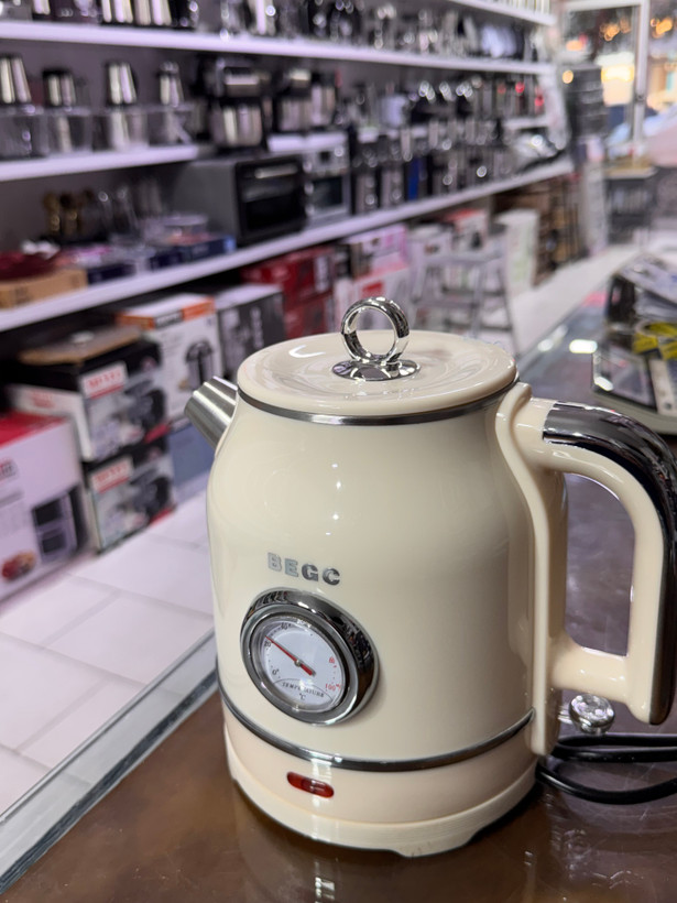 کتری برقی BEGC مدل Temperature Control | کتری برقی استیل با تنظیم دما