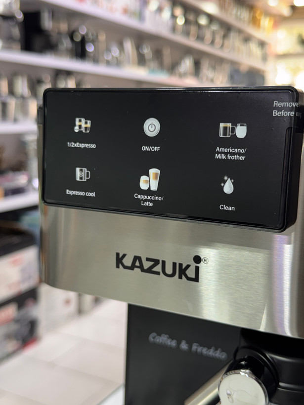 اسپرسوساز کازوکی K-230 | 1350 وات، فشار 20 بار، پمپ ایتالیایی