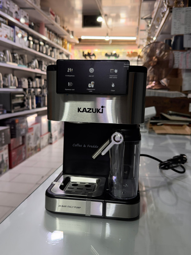 اسپرسوساز کازوکی K-230 | 1350 وات، فشار 20 بار، پمپ ایتالیایی