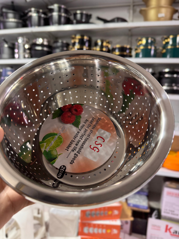 ست آبکش و لگن استیل CSG مدل Colander Set، ۱ 10عدده