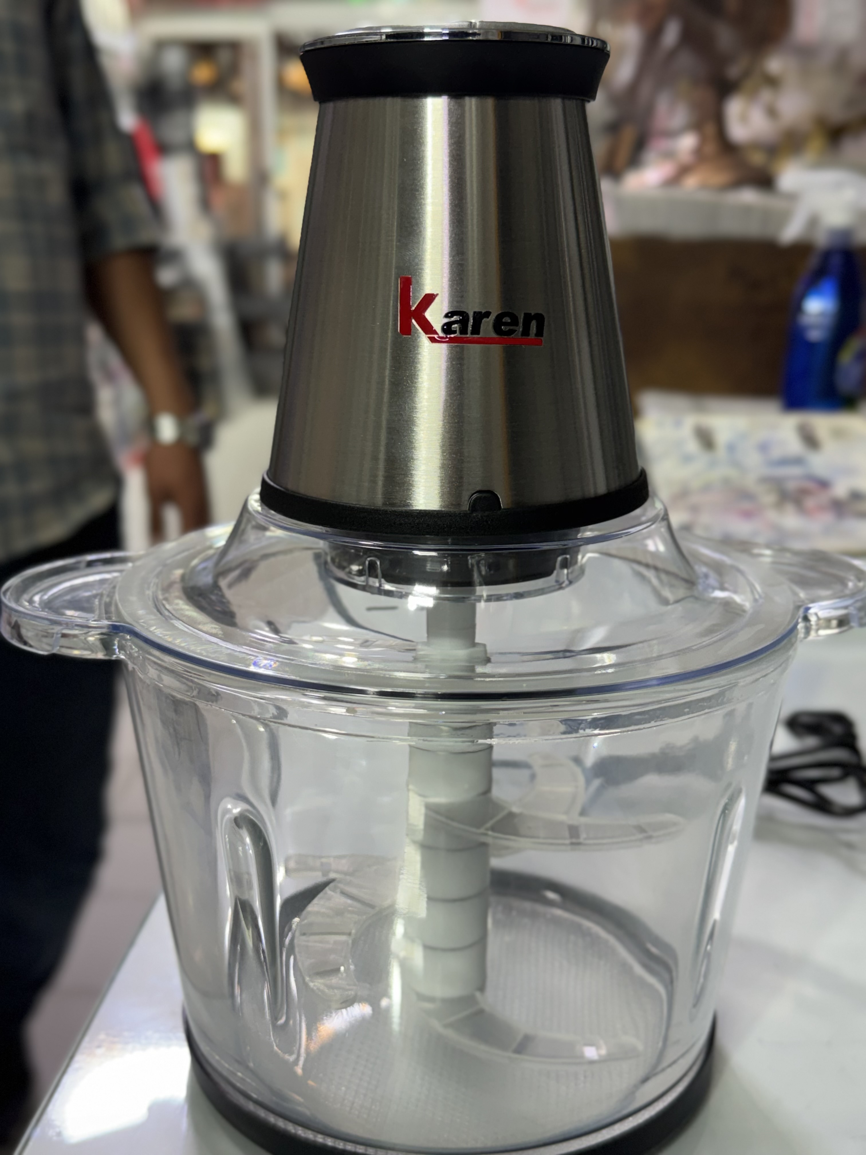 خردکن کارن مدل CH-705 | خردکن برقی کاسه شیشهای