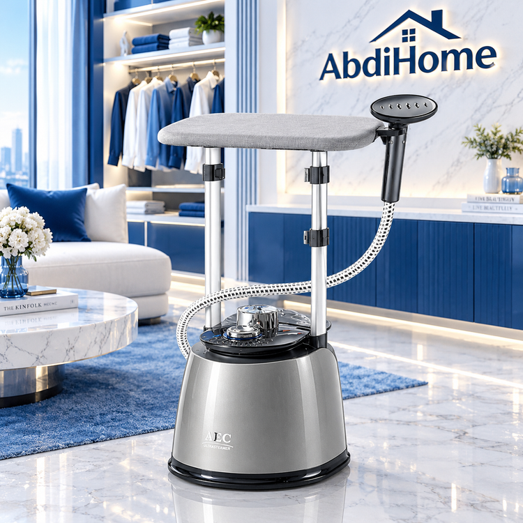 بخارگر ایستاده AEC مدل GS-820 با میز اتوکشی