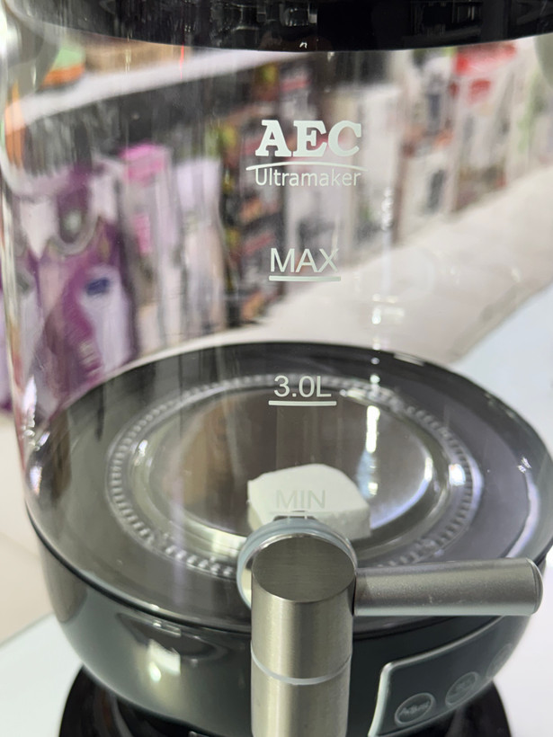 سماور برقی AEC مدل TM-2080 ظرفیت ۴.۵ لیتر با قوری شیشهای