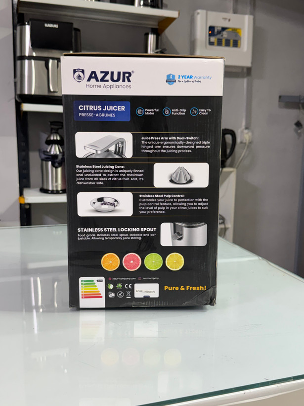 آبمرکباتگیری آزور مدل AZ-263CJ | موتور قدرتمند و بدنه استیل