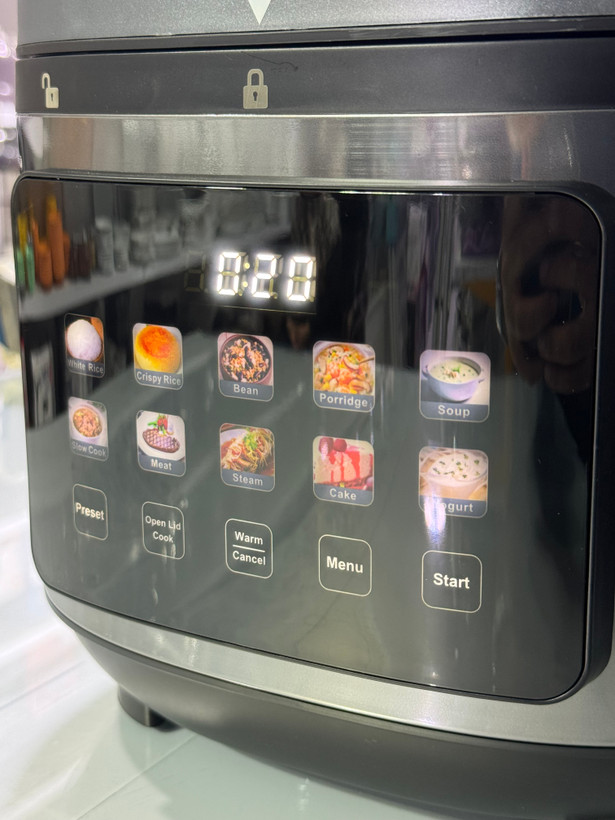 زودپز و مولتیکوکر برقی دیجیتال کازوکی (KAZUKI) مدل K-760 (Shanghai) | ۶ لیتری